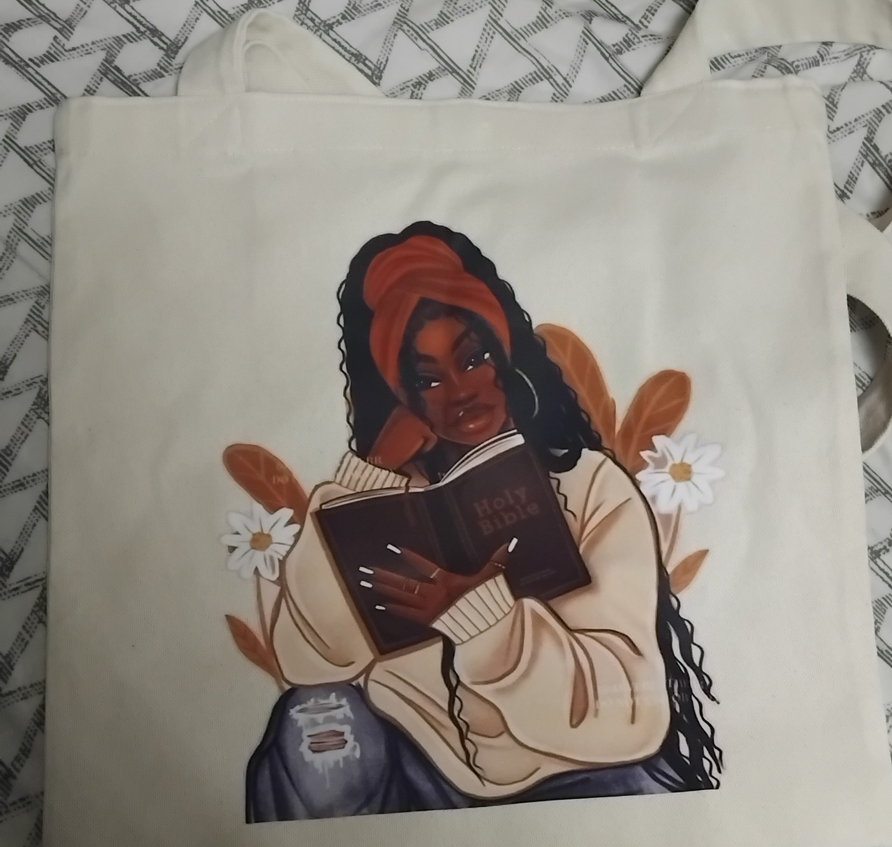 Custom order tote bag